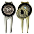 Spectrum Golf Divot Repair Tool (no clip) - (Die Struck Ball Marker)